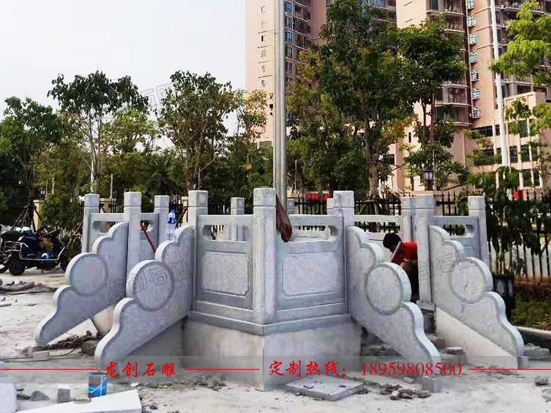 洛江實(shí)驗(yàn)小學(xué)旗臺(tái)欄桿制作安裝