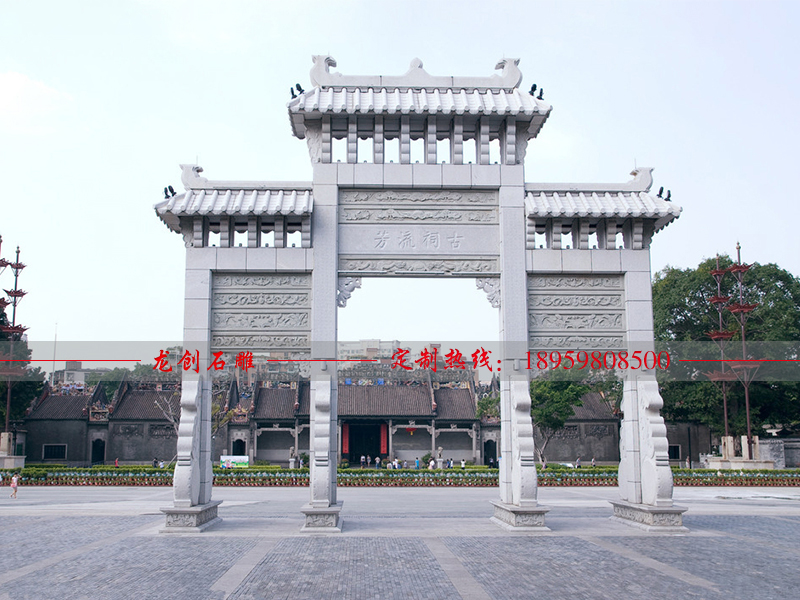 新農村牌坊制作用什么石材？需要注意什么？