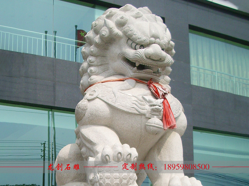石雕獅子制作批發(fā)廠(chǎng)家——龍創(chuàng)石雕